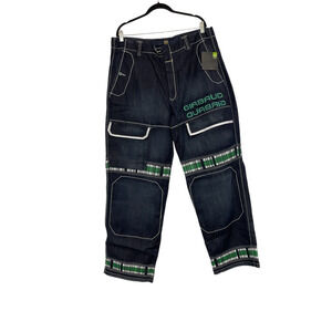 Marithe Francois Girbaud Barcode Coverfire Shuttle Jeans Mens 40 Y2K Baggy Denim